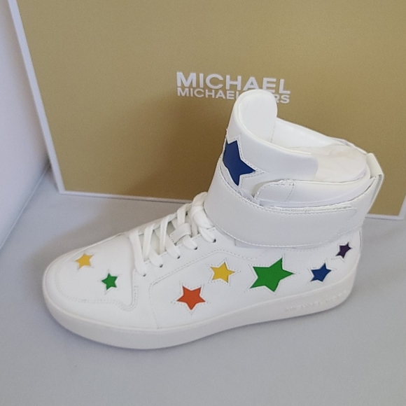 michael kors trent high top sneakers